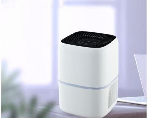 Purificatore d'aria quadrato con sensore di polvere