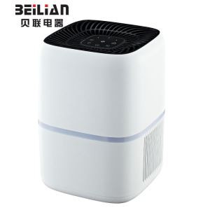 Purificatore d'aria quadrato con lampada da notte