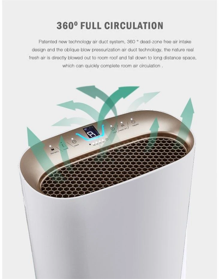 New Model 2021 Standing Living Room Air Purifier