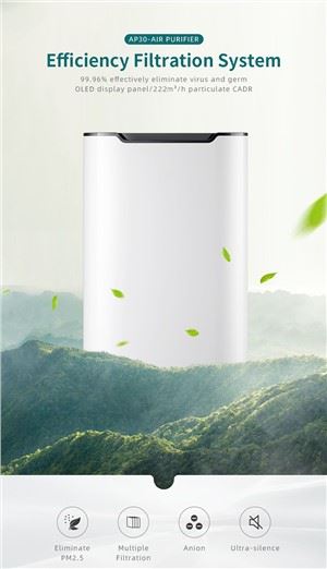2022 China Air Puriifer Indicatore del sensore d'aria Air Fresh