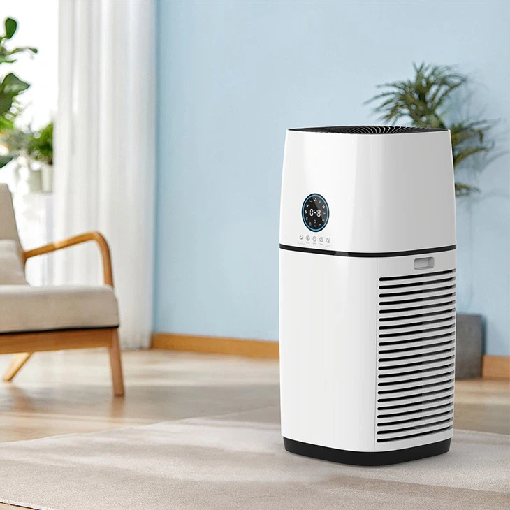 Purificatore d'aria domestico a rilascio di anioni